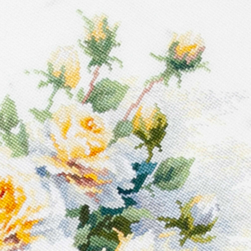 The Queen of Flowers 70-08 Counted Cross-Stitch Kit