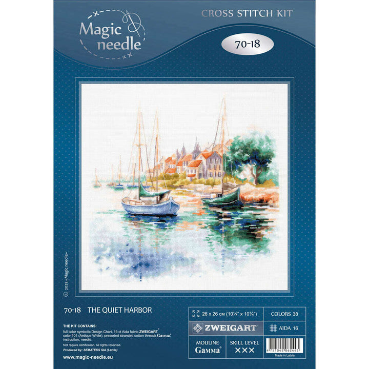 The Quiet Harbor 70-18 Counted Cross-Stitch Kit