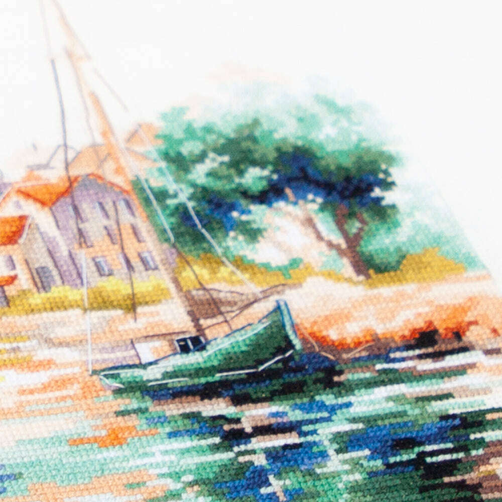 The Quiet Harbor 70-18 Counted Cross-Stitch Kit