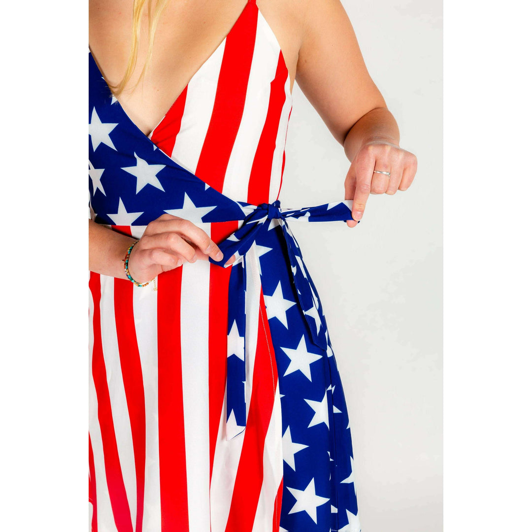 The RBG | Stars And Stripes Strappy Dress