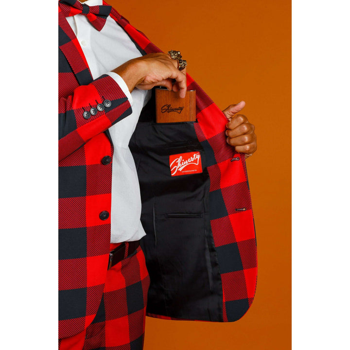 The Red & Black Lumberjack | Buffalo Check Suit