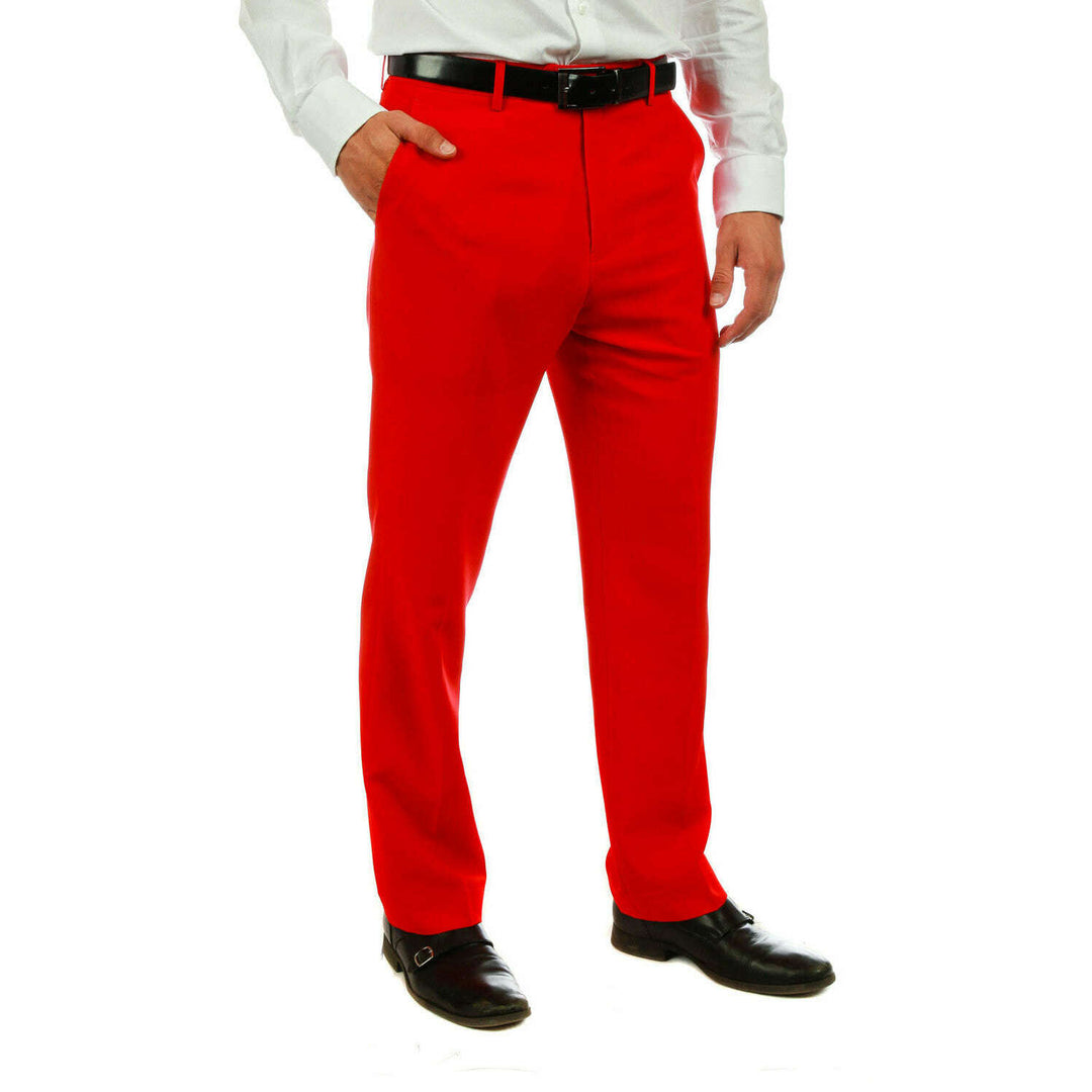 The Red Rockets | Men's Red Suit Pants