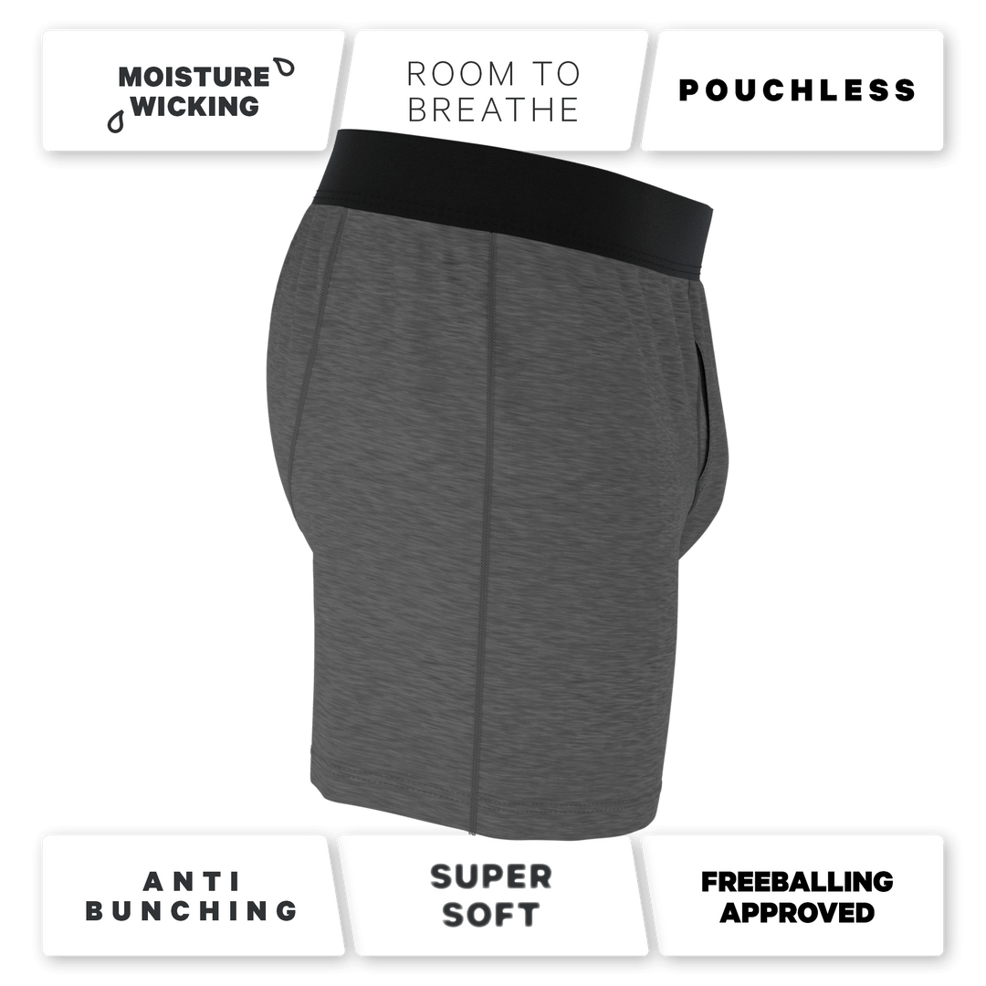 The Rock Solid | Mild Grey Boxers