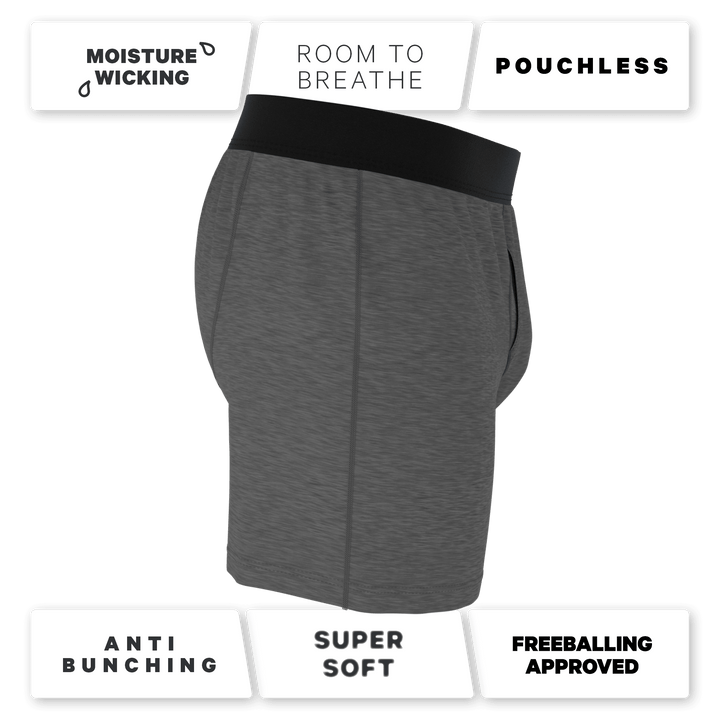 The Rock Solid | Mild Grey Boxers