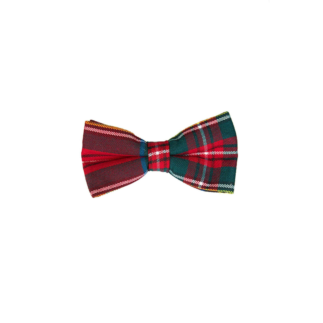 The Rockefeller | Red and Green Plaid Bow Tie