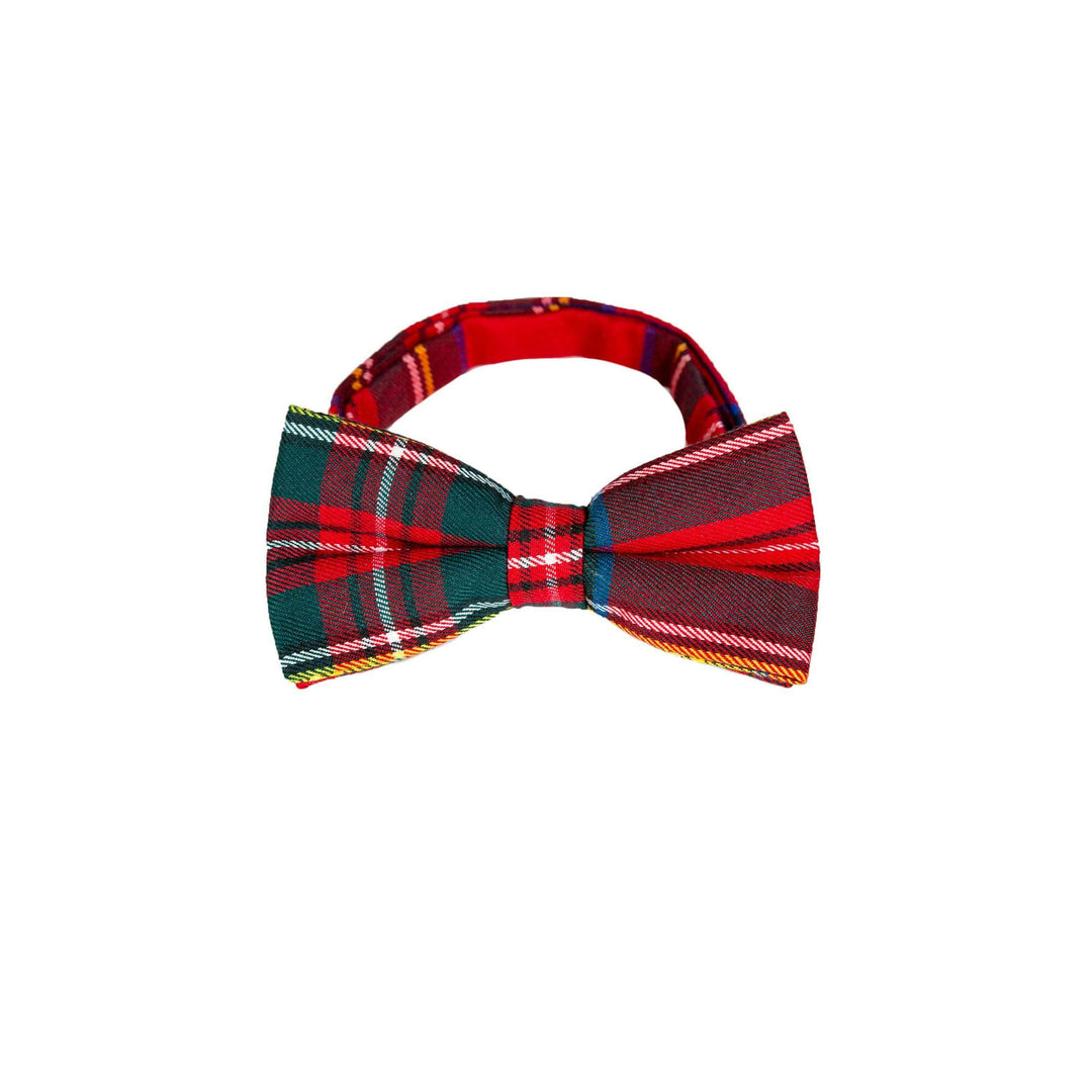 The Rockefeller | Red and Green Plaid Bow Tie