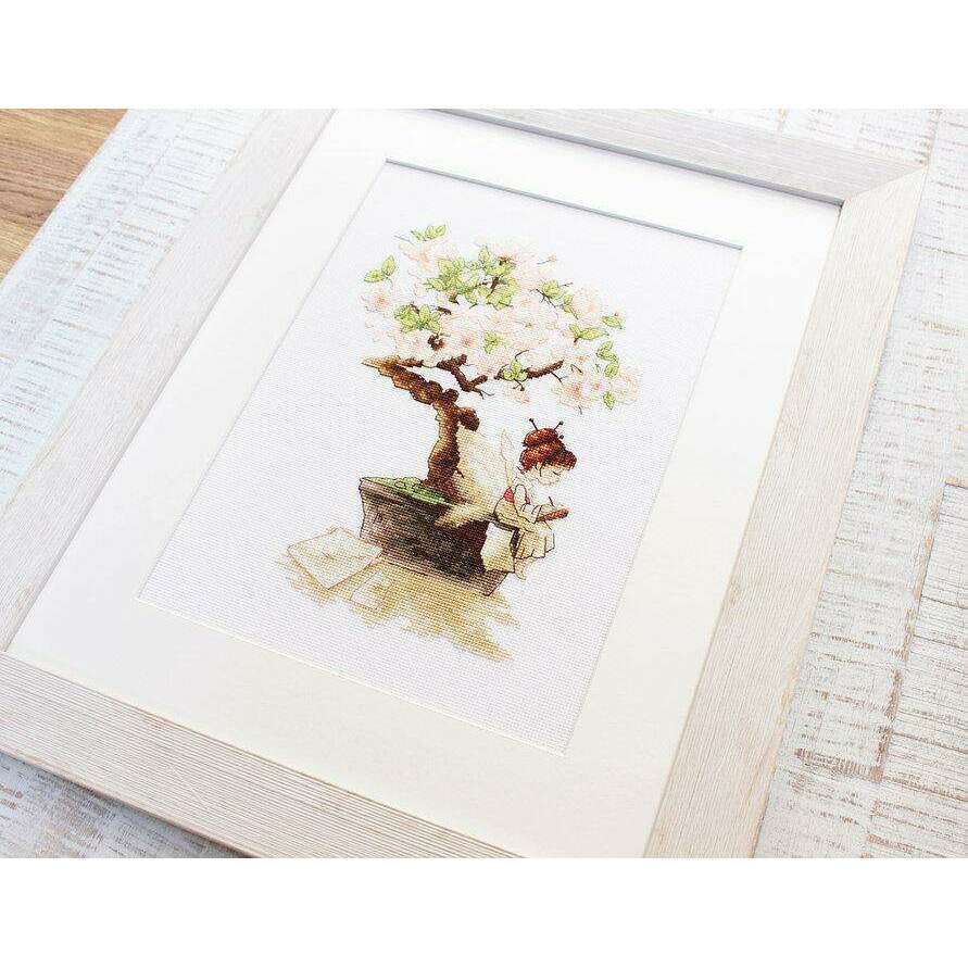 The Sakura B1114L Counted Cross-Stitch Kit