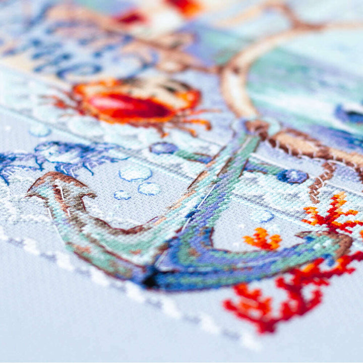 The Sea Calls to Me 540-702 Counted Cross-Stitch Kit