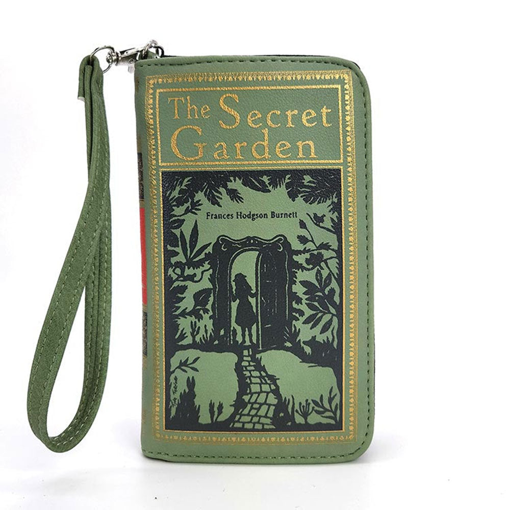 The Secert Garden Wallet In Vinyl by Book Bags