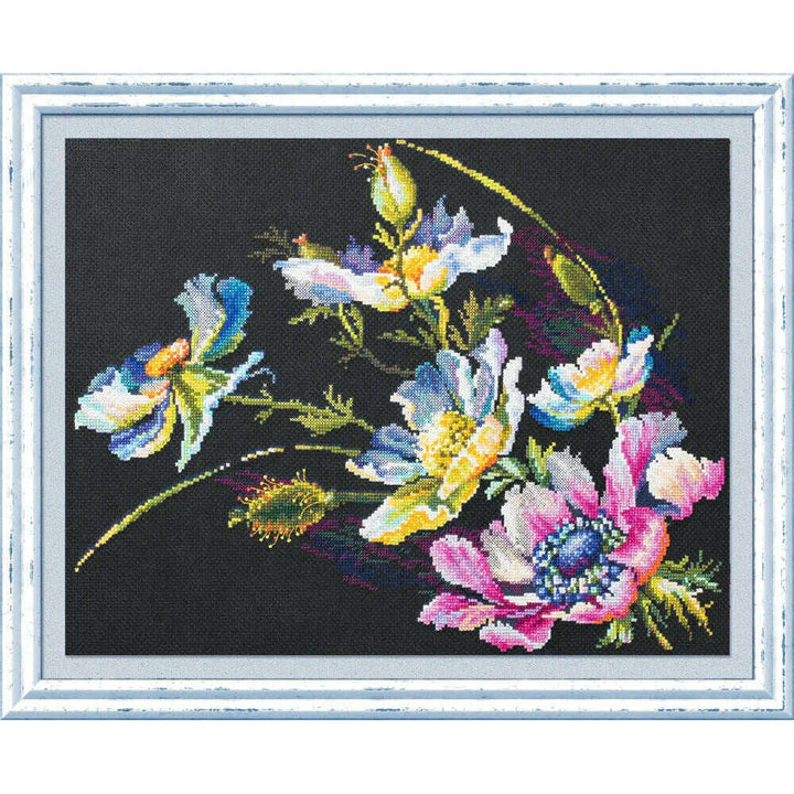 The Secret of Anemones 210-191 Counted Cross-Stitch Kit