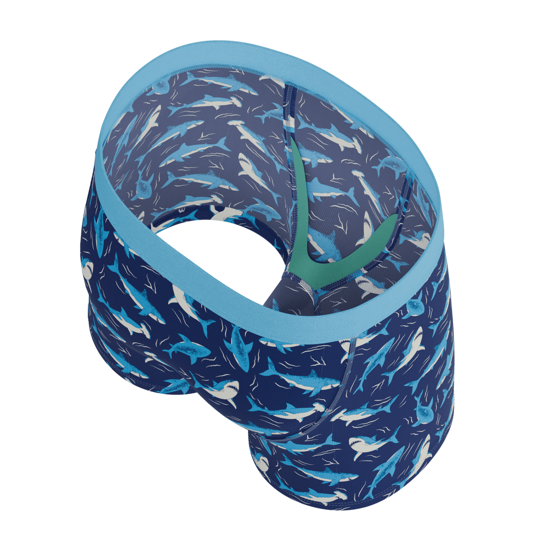 The Shark Lark | Shark Boy's Boxer Briefs