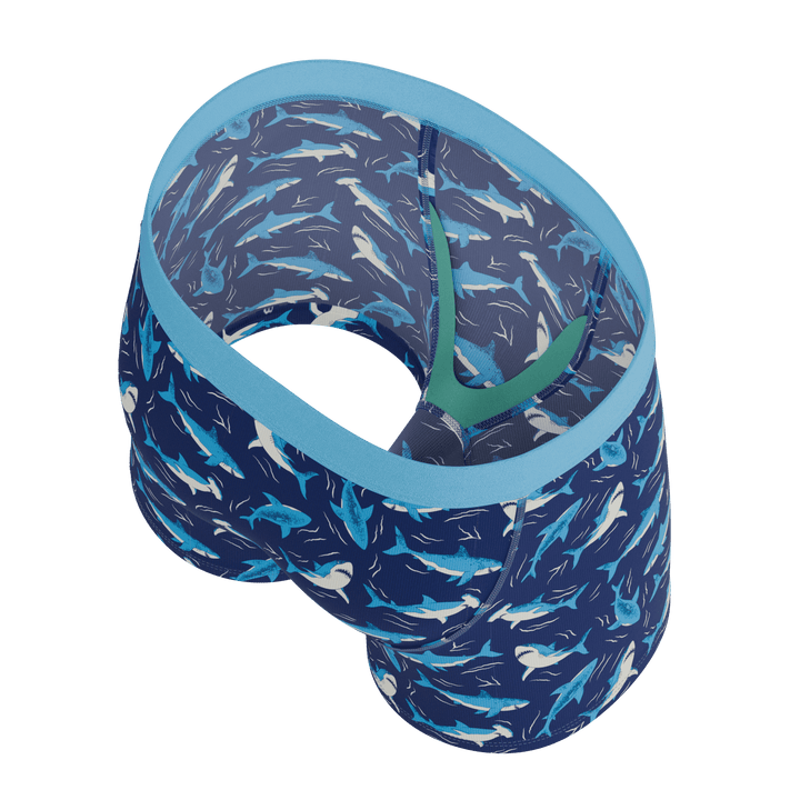 The Shark Lark | Shark Boy's Boxer Briefs