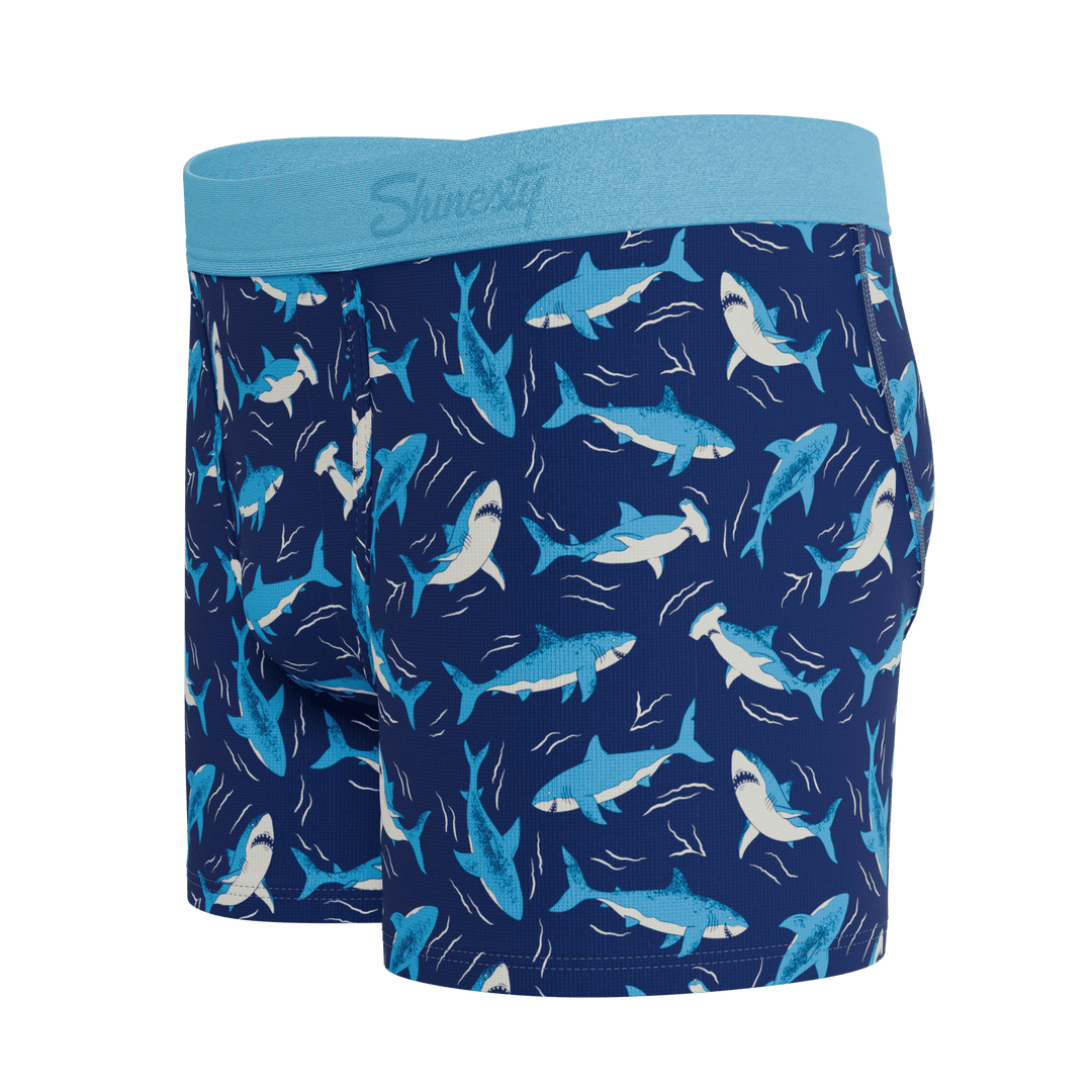 The Shark Lark | Shark Boy's Boxer Briefs