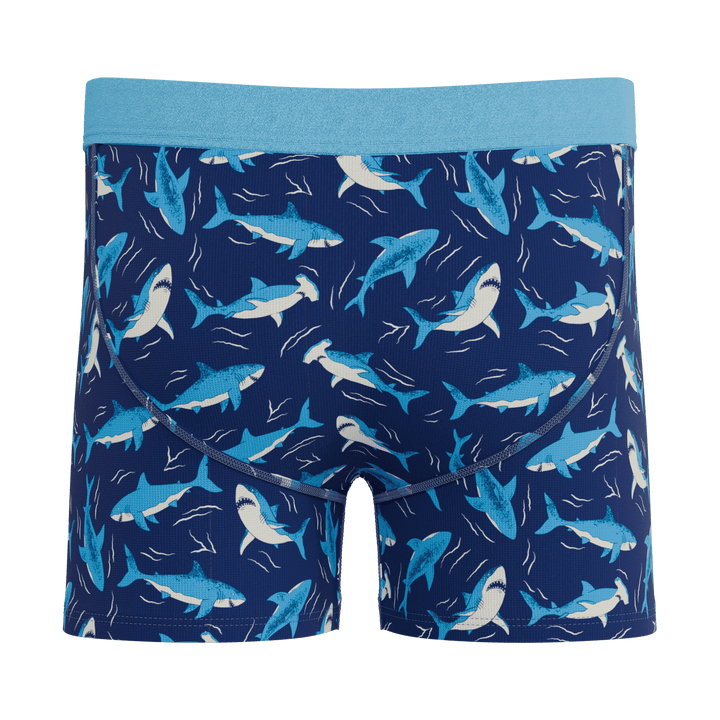 The Shark Lark | Shark Boy's Boxer Briefs
