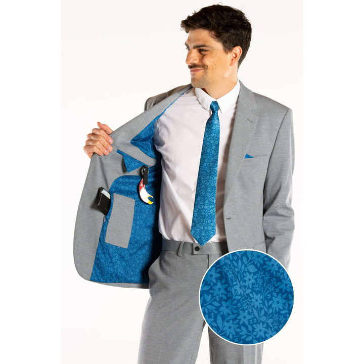 The Shoreline | Blue Floral Ultimate Suit
