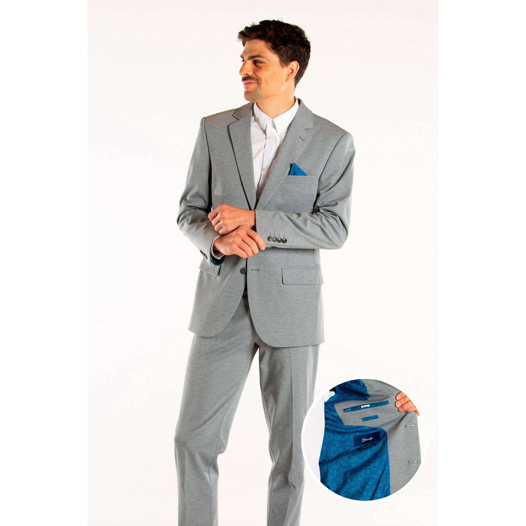The Shoreline | Blue Floral Ultimate Suit