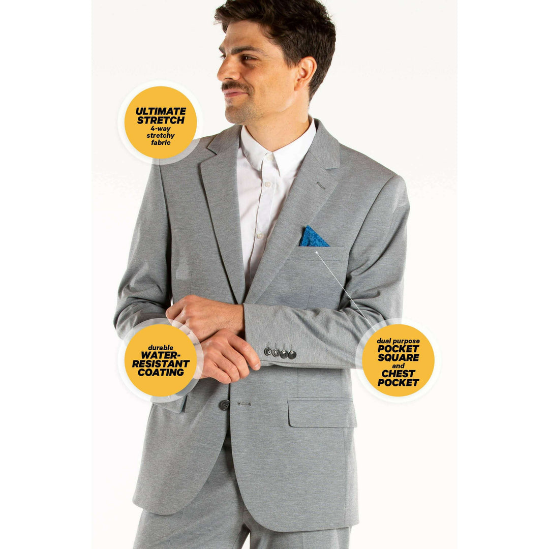 The Shoreline | Blue Floral Ultimate Suit