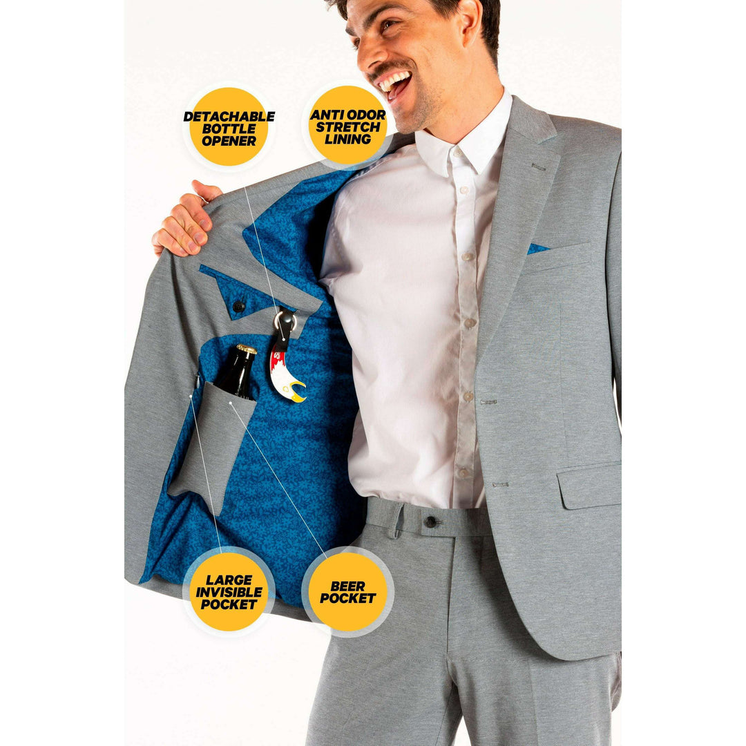 The Shoreline | Blue Floral Ultimate Suit