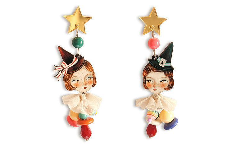 The Sisters Earrings by Laliblue - Quirks!