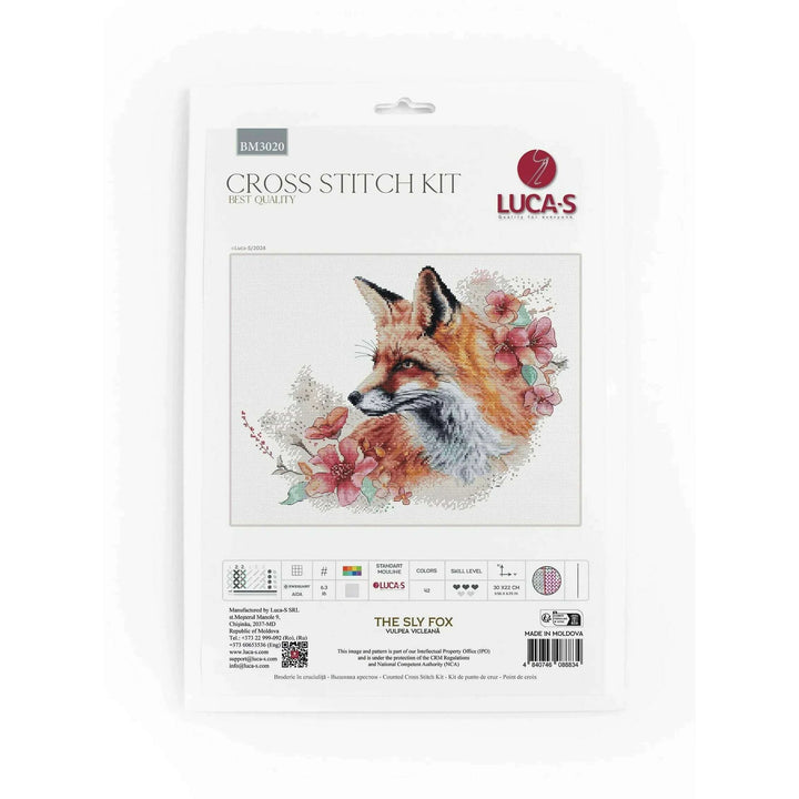 The Sly Fox BM3020L Counted Cross-Stitch Kit