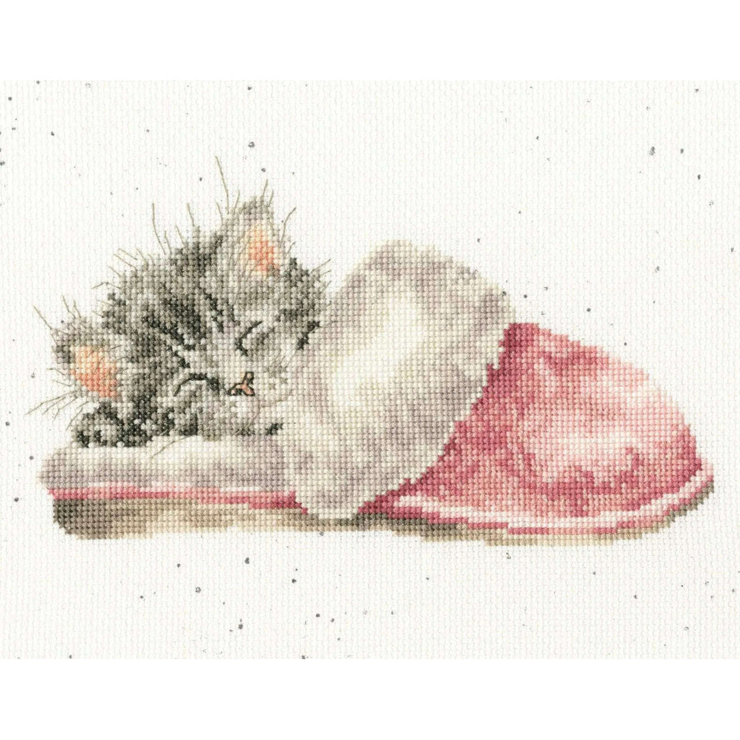 The Snuggle is Real XHD122 Counted Cross Stitch Kit