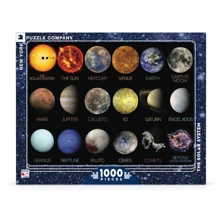 The Solar System Jigsaw Puzzle