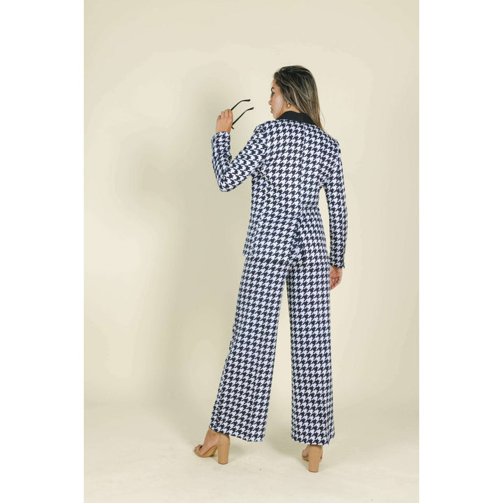 The Sophistication | Houndstooth Women's Suit Pants