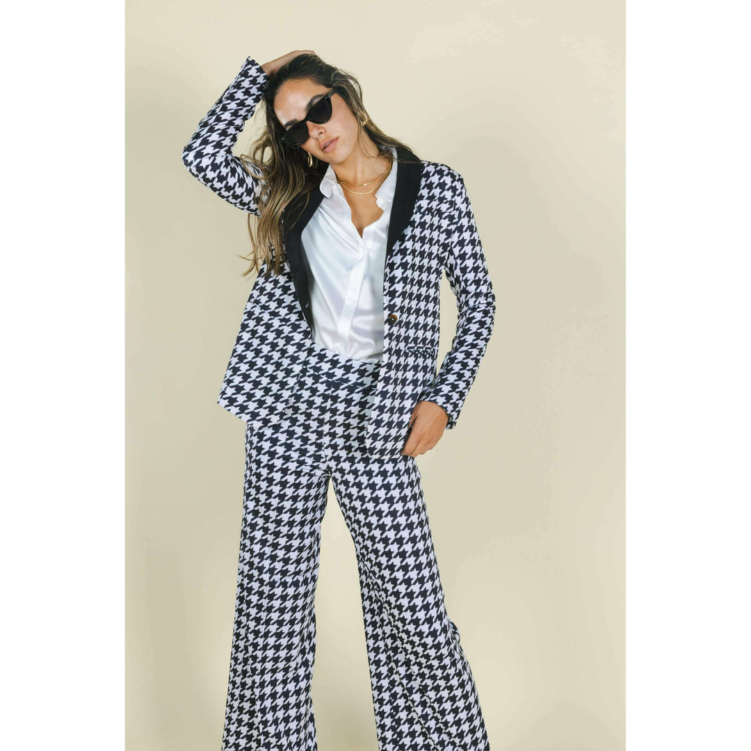 The Sophistication | Houndstooth Women's Suit