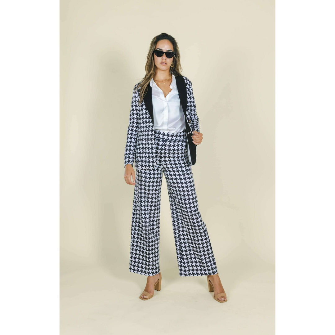 The Sophistication | Houndstooth Women's Suit