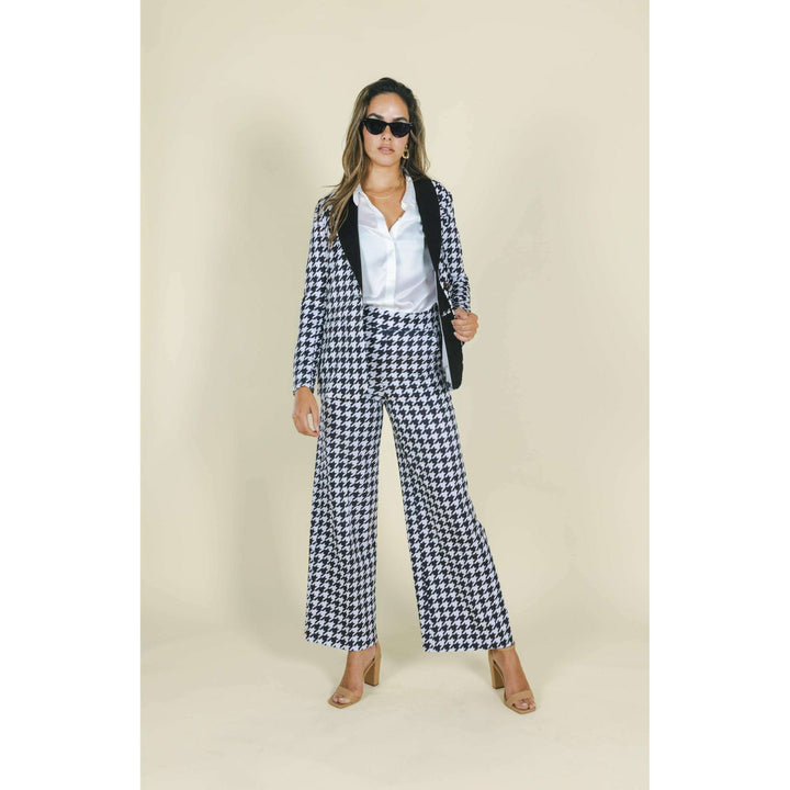 The Sophistication | Houndstooth Women's Suit