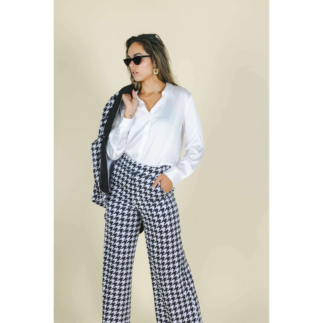 The Sophistication | Houndstooth Women's Suit