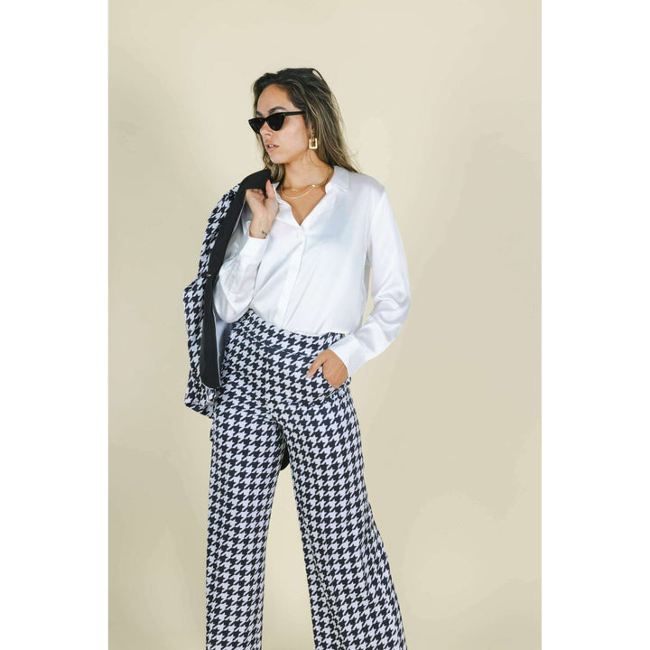 The Sophistication | Houndstooth Women's Suit