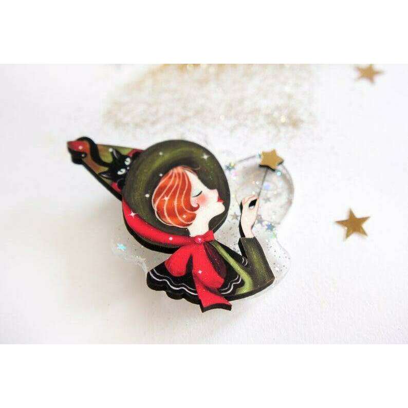 The Sorceress Brooch by LaliBlue - Quirks!