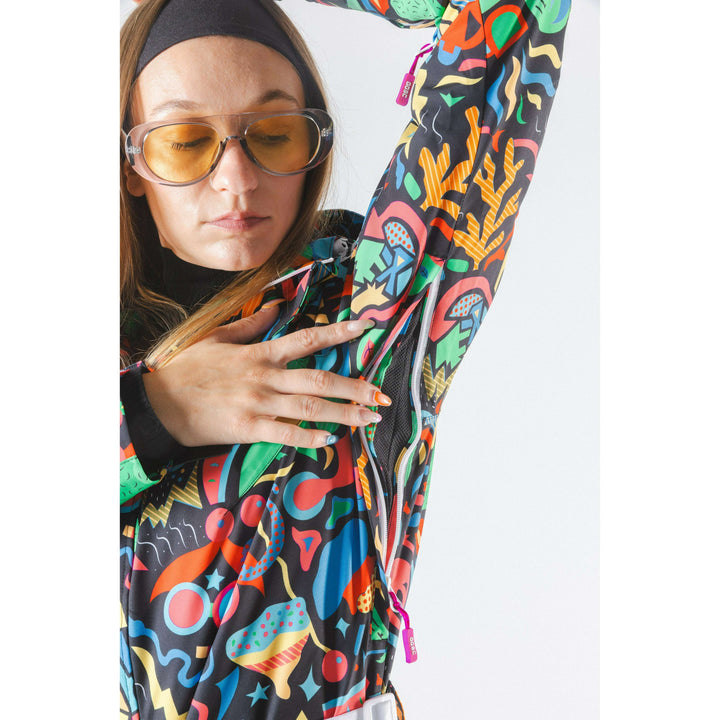 The Stairway to Heaven | Trippy Curved Fit Women's One Piece Ski Suit