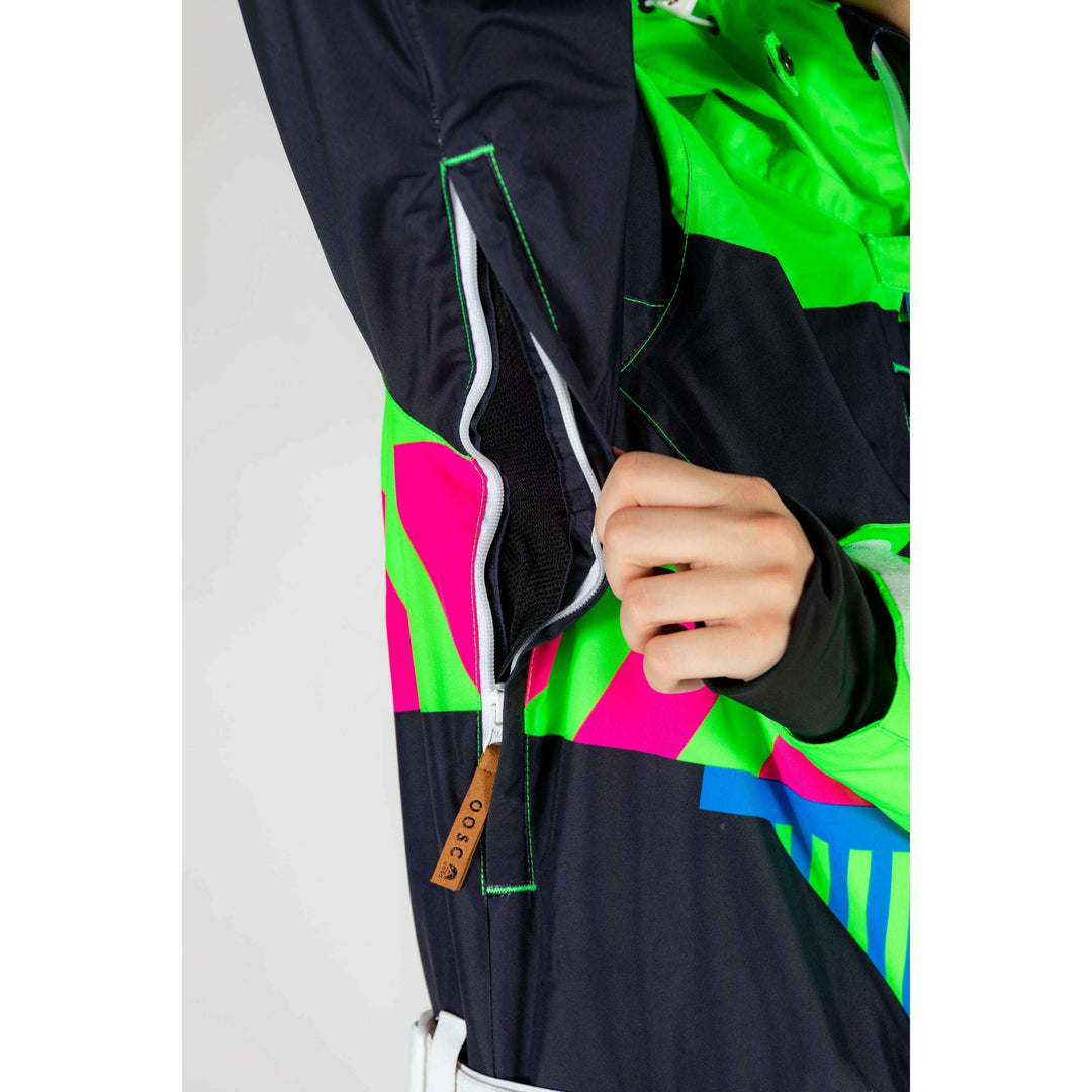 The Steep And Deep | Retro Black Women's One Piece Ski Suit