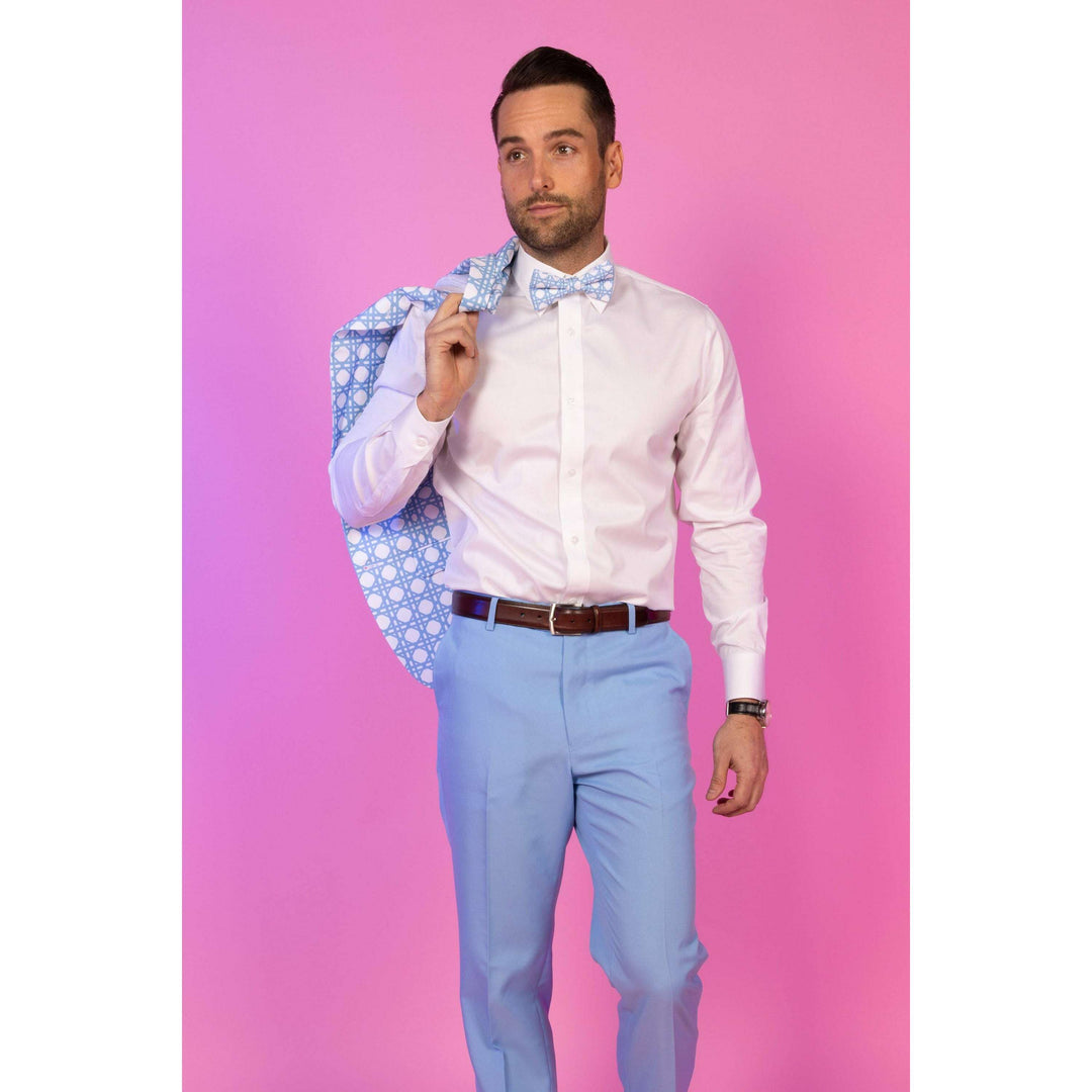 The Stratosphere | Powder Blue Suit Pants