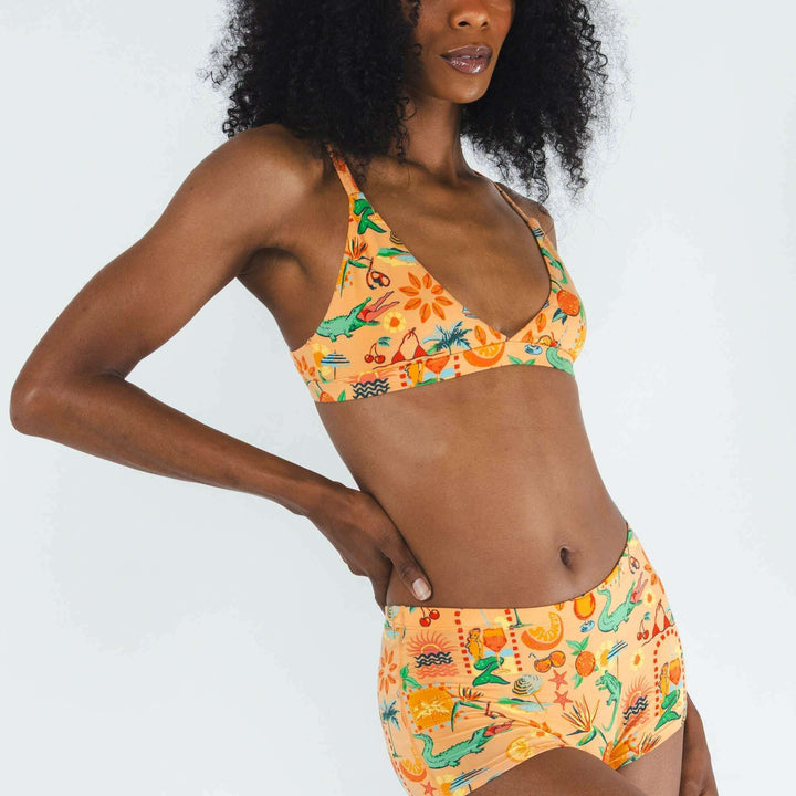 The Sunshine State | Creamsicle Summer Modal Boyshort Underwear