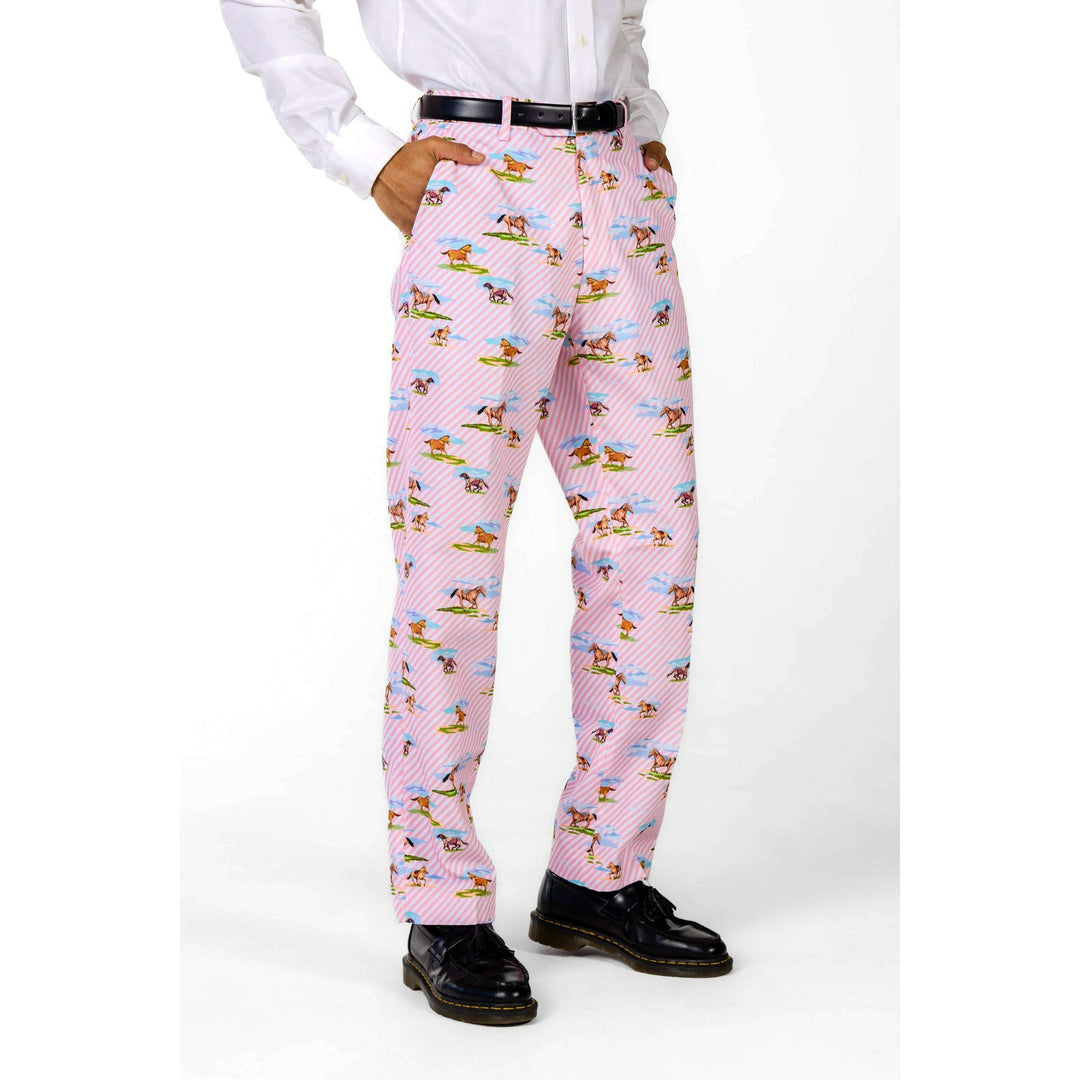 The Supreme Steed | Derby Horses Suit Pants
