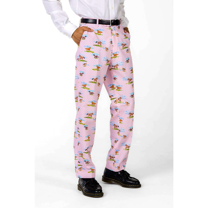 The Supreme Steed | Derby Horses Suit Pants