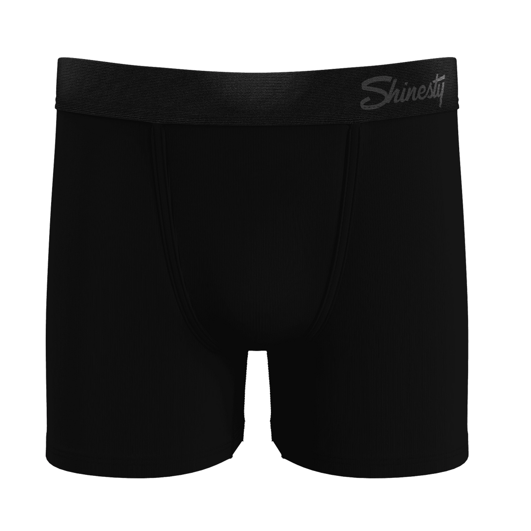 The Threat Level Midnight | Black Boy's Boxer Briefs