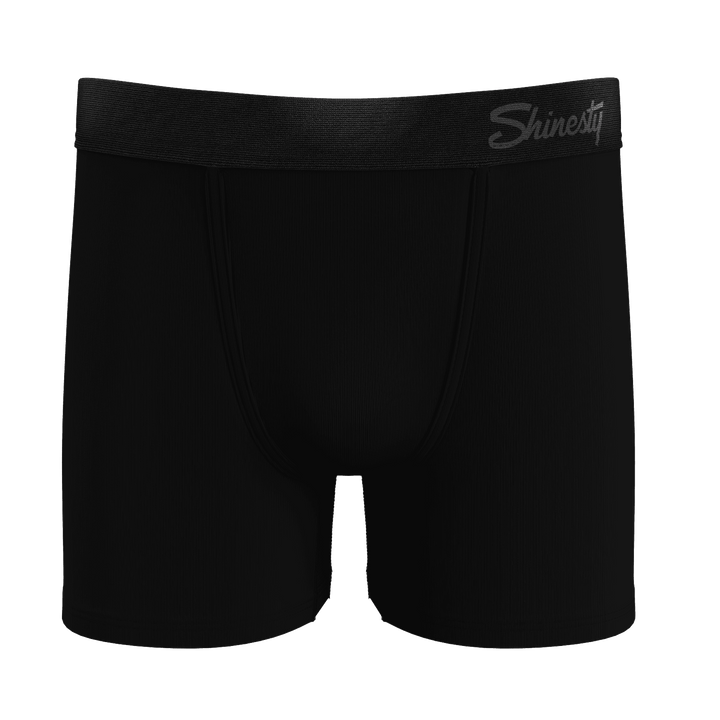 The Threat Level Midnight | Black Boy's Boxer Briefs