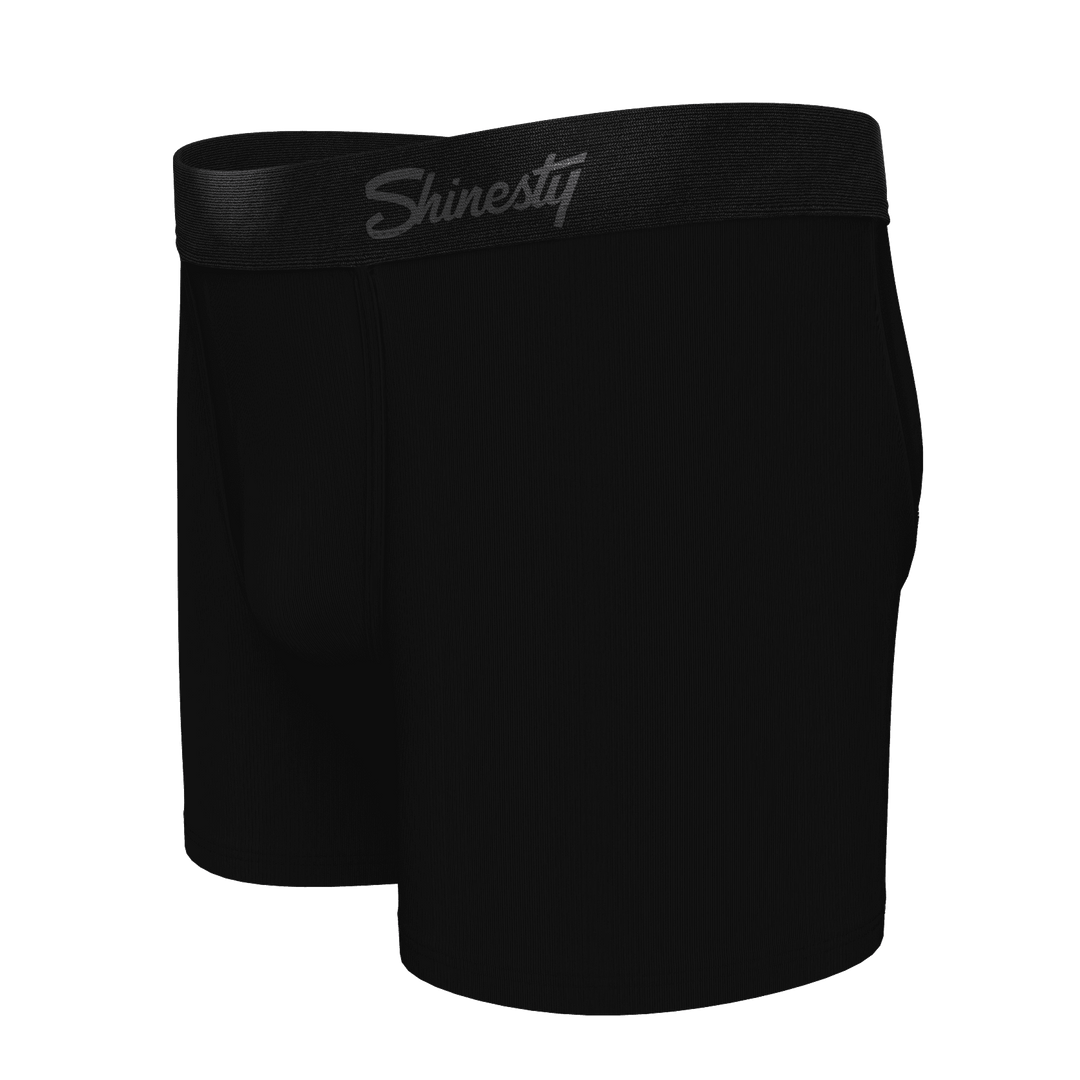 The Threat Level Midnight | Black Boy's Boxer Briefs