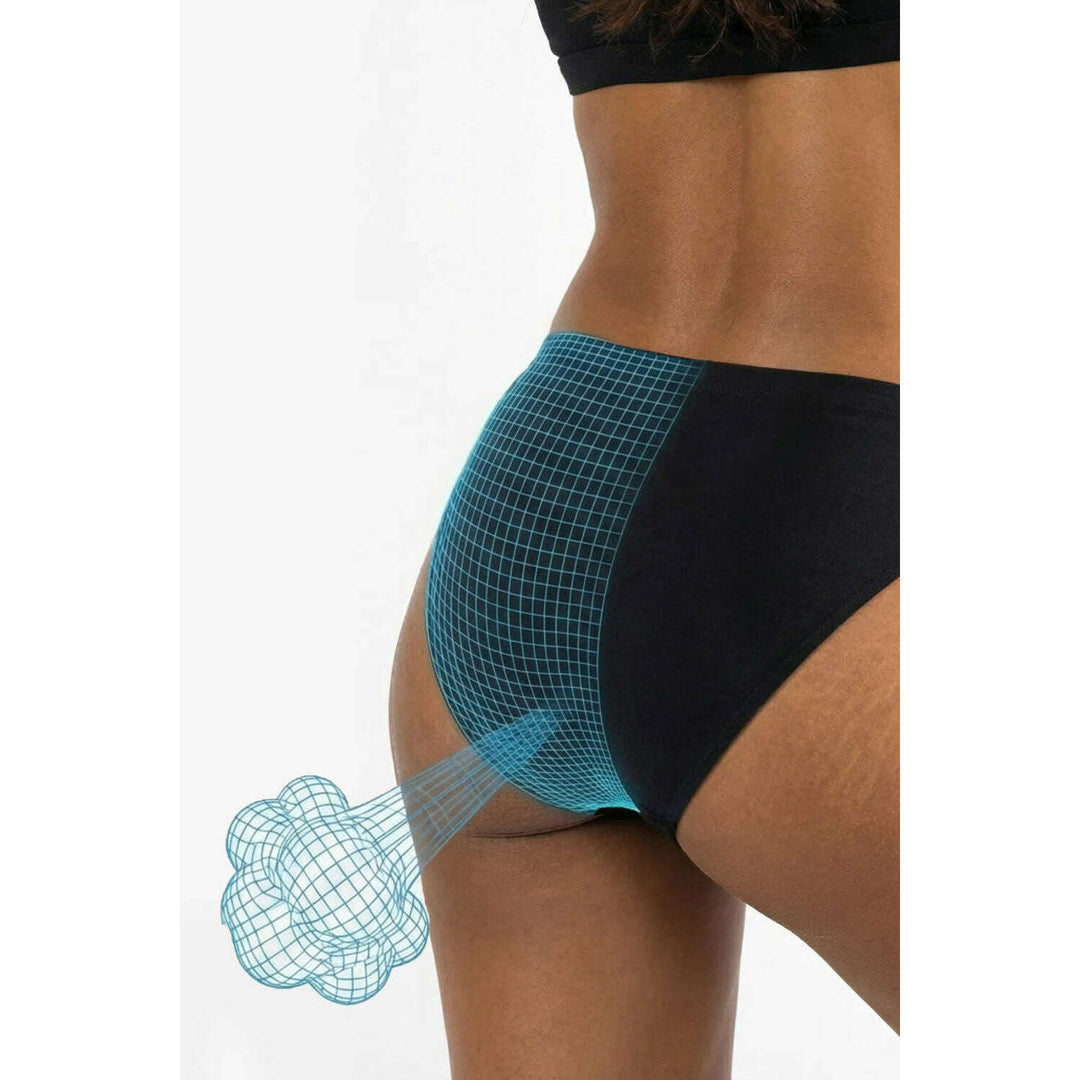 The Threat Level Midnight | Black Fart Proof Bikini Underwear