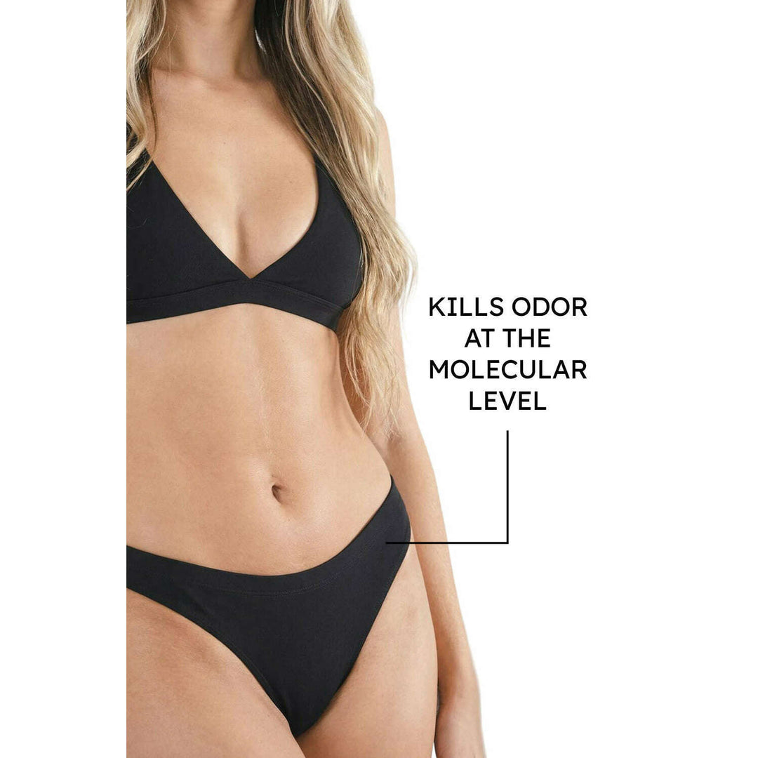 The Threat Level Midnight | Black Fart Proof Bikini Underwear