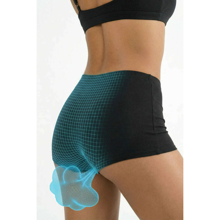 The Threat Level Midnight | Black Fart Proof Boyshort Underwear