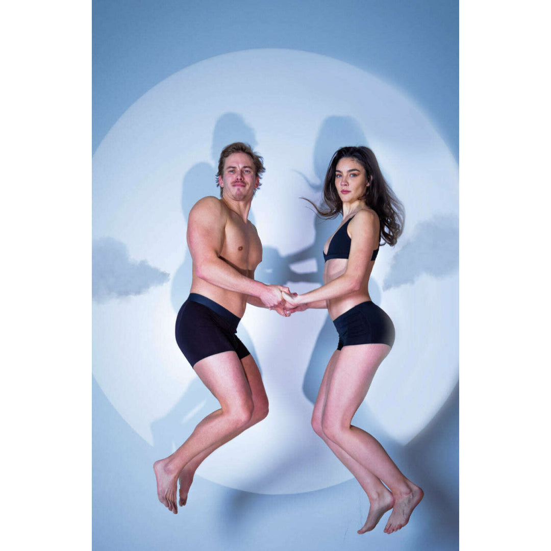 The Threat Level Midnight | Black Fart Proof Boyshort Underwear