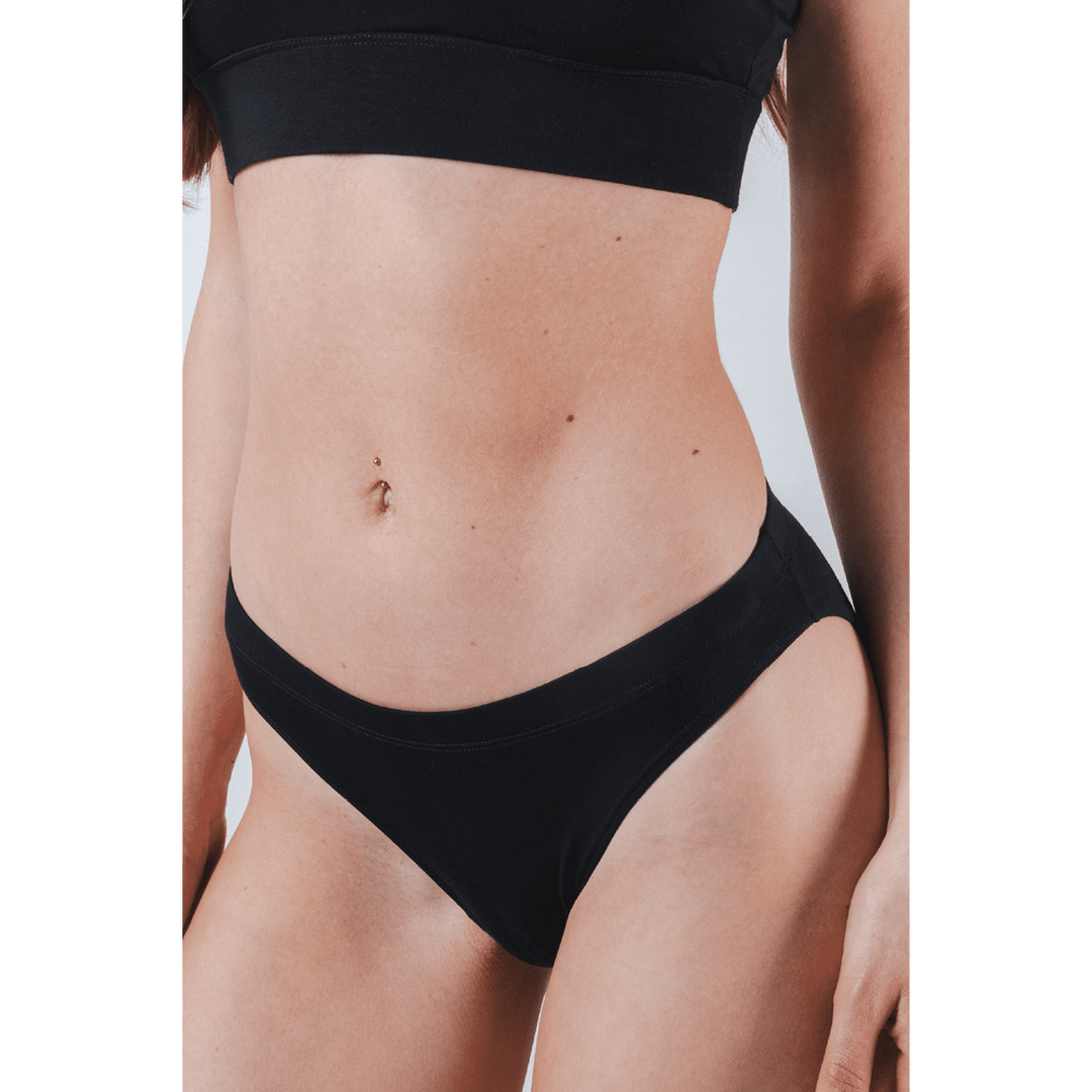 The Threat Level Midnight | Black Modal Bikini Underwear