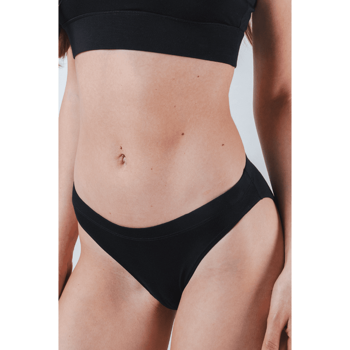 The Threat Level Midnight | Black Modal Bikini Underwear