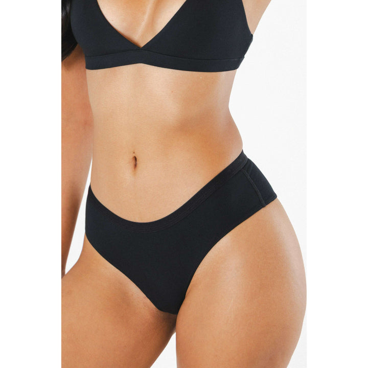 The Threat Level Midnight | Black Modal Cheeky Underwear