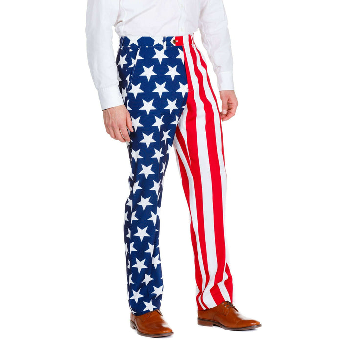 The Tommy J | American Flag Suit Pants